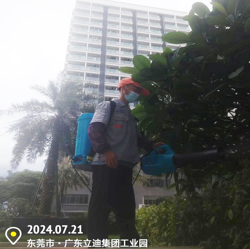 广东立迪集团工业园四害消杀