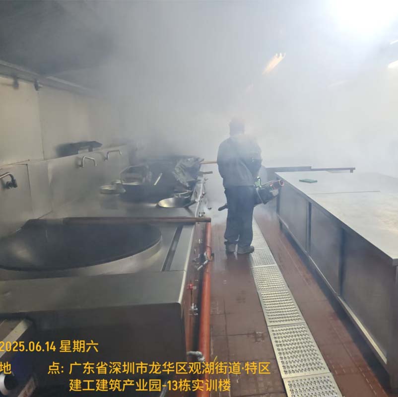 深圳龙华建工建筑产业园消杀工程